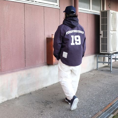 【Peresevere】肌寒さの残るシーズンに楽しむベースボールシャツコーデ