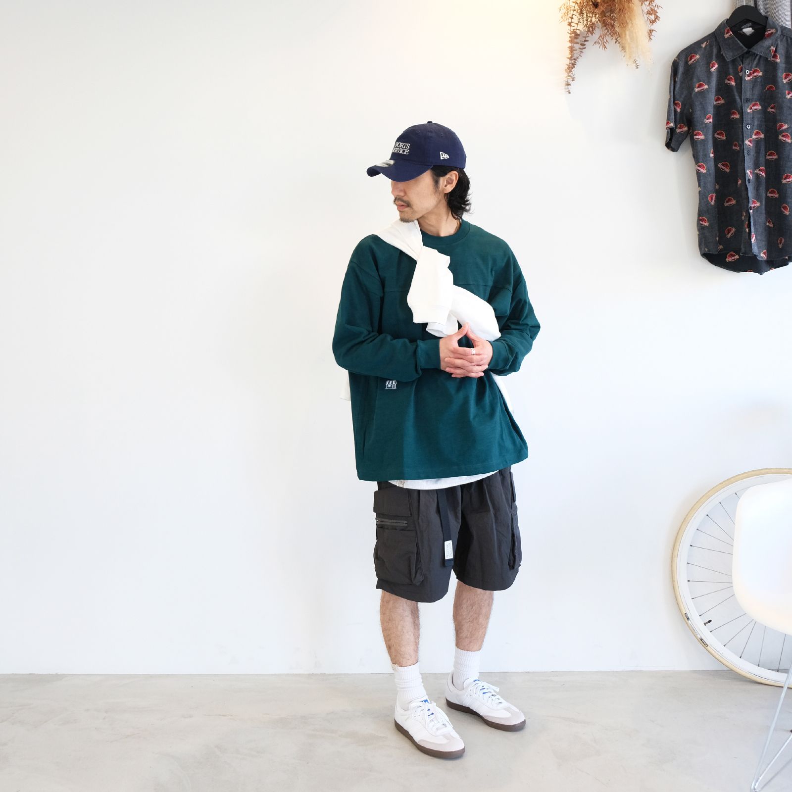 【2024.4.13(sat) 】ロンTEEにハーフパンツは大好物◎