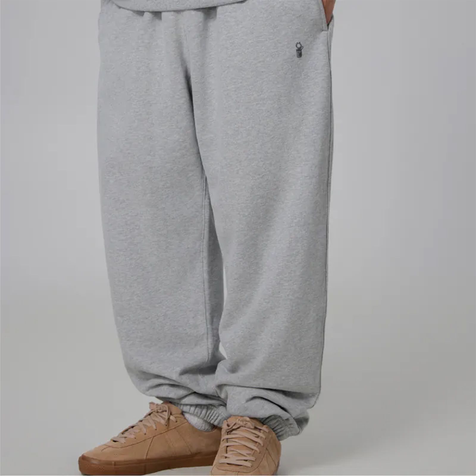 velvet sweat pants / グレー