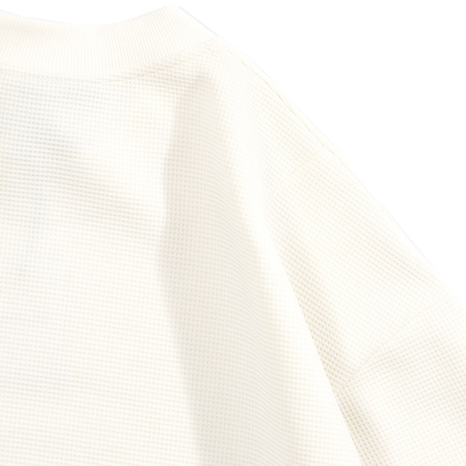 Crew Neck Heavy Thermal Tee / ウォームホワイト