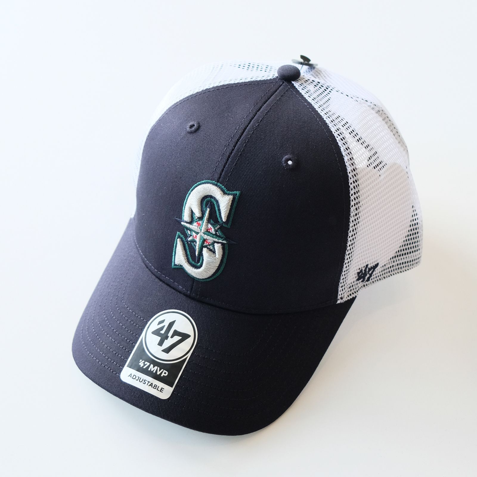 マリナーズ メッシュキャップ / Mariners Branson '47 MVP / ネイビー