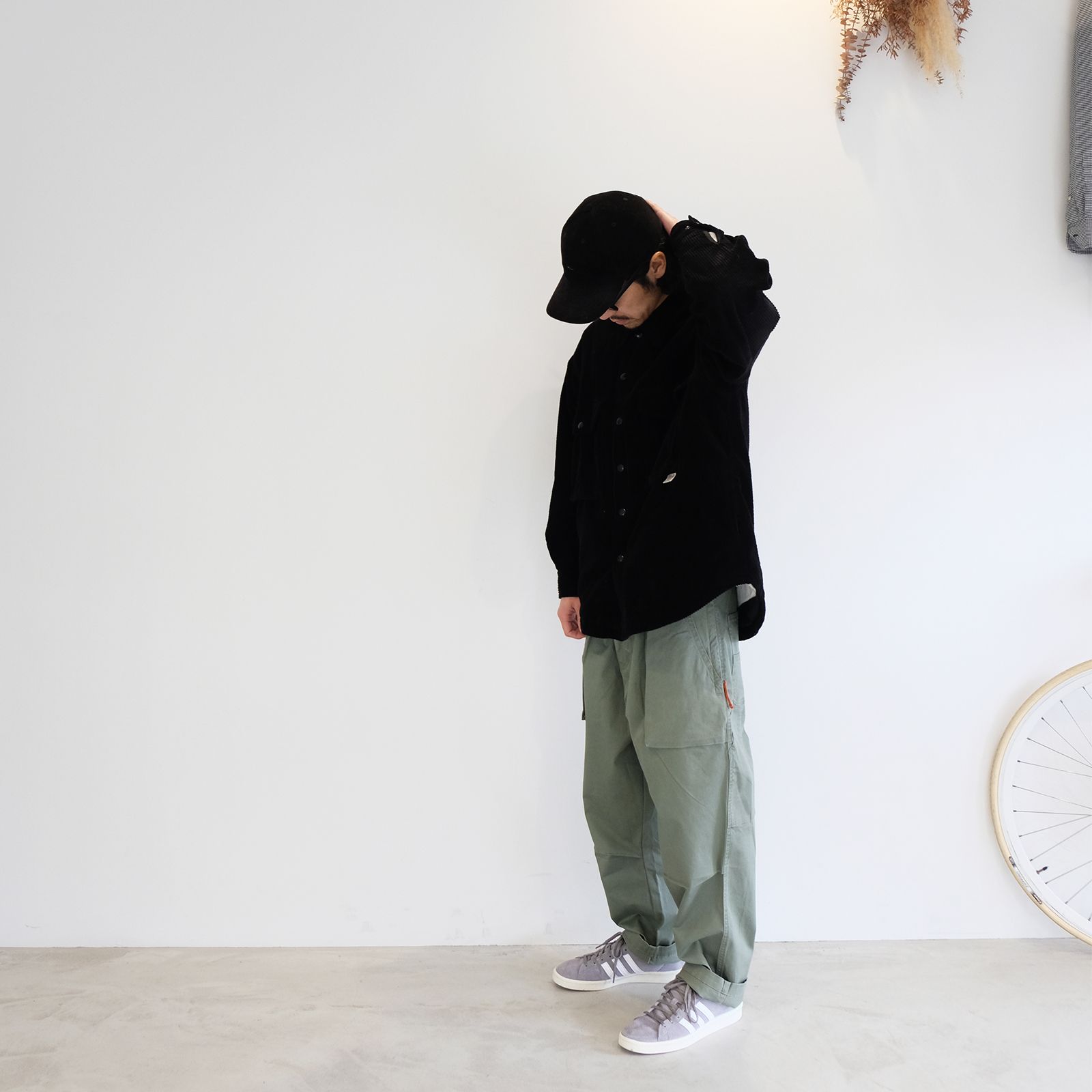 【2024.3.4(mon) 】クールさも意識したコーデュロイジャケコーデ