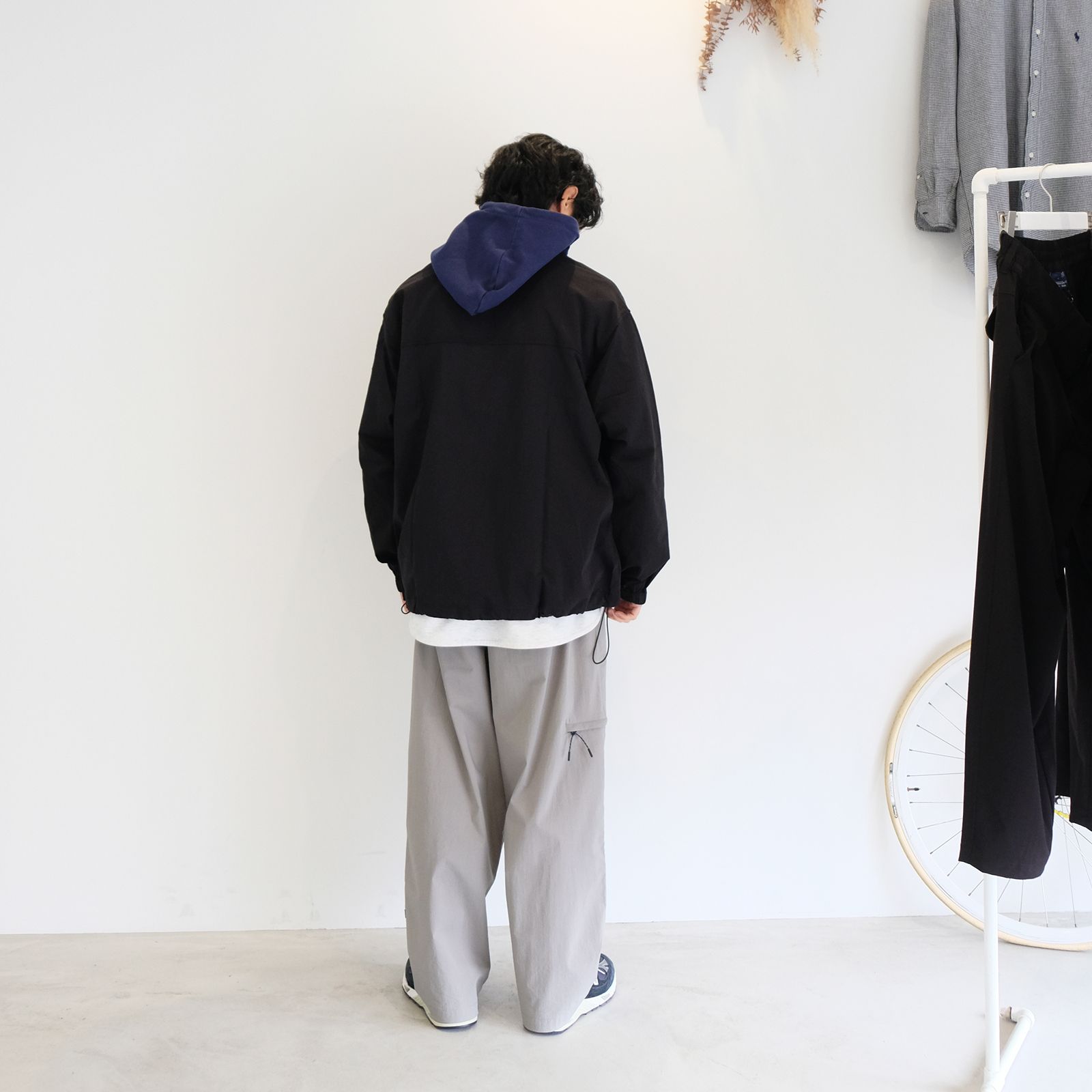 【2023.12.2(sat) 】いつものパーカースタイルにプラス1枚