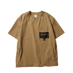 4way stretch tee / ブラウン