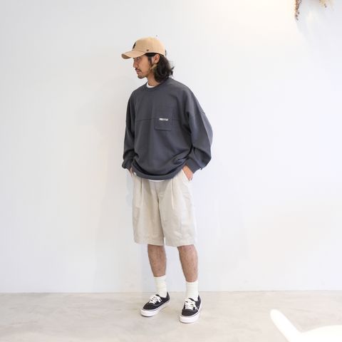 長袖と半ズボンのバランスが好み