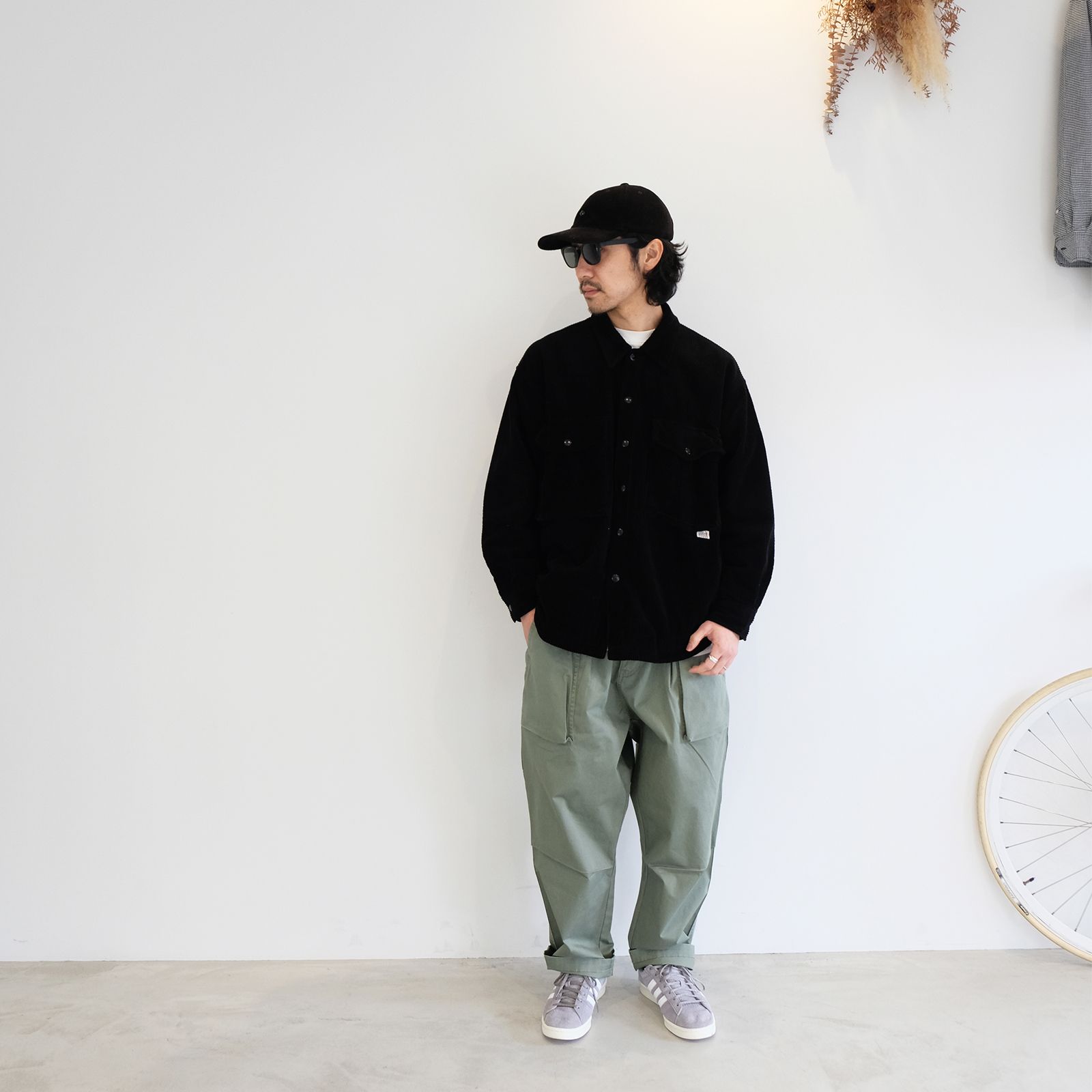 【2024.3.4(mon) 】クールさも意識したコーデュロイジャケコーデ