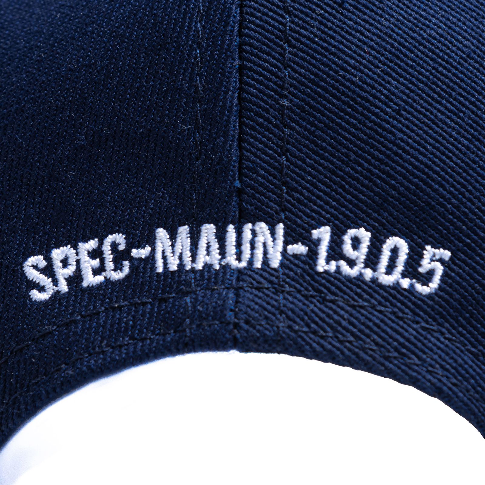 【ラスト1点】6-panel twill cap / ダークブルー