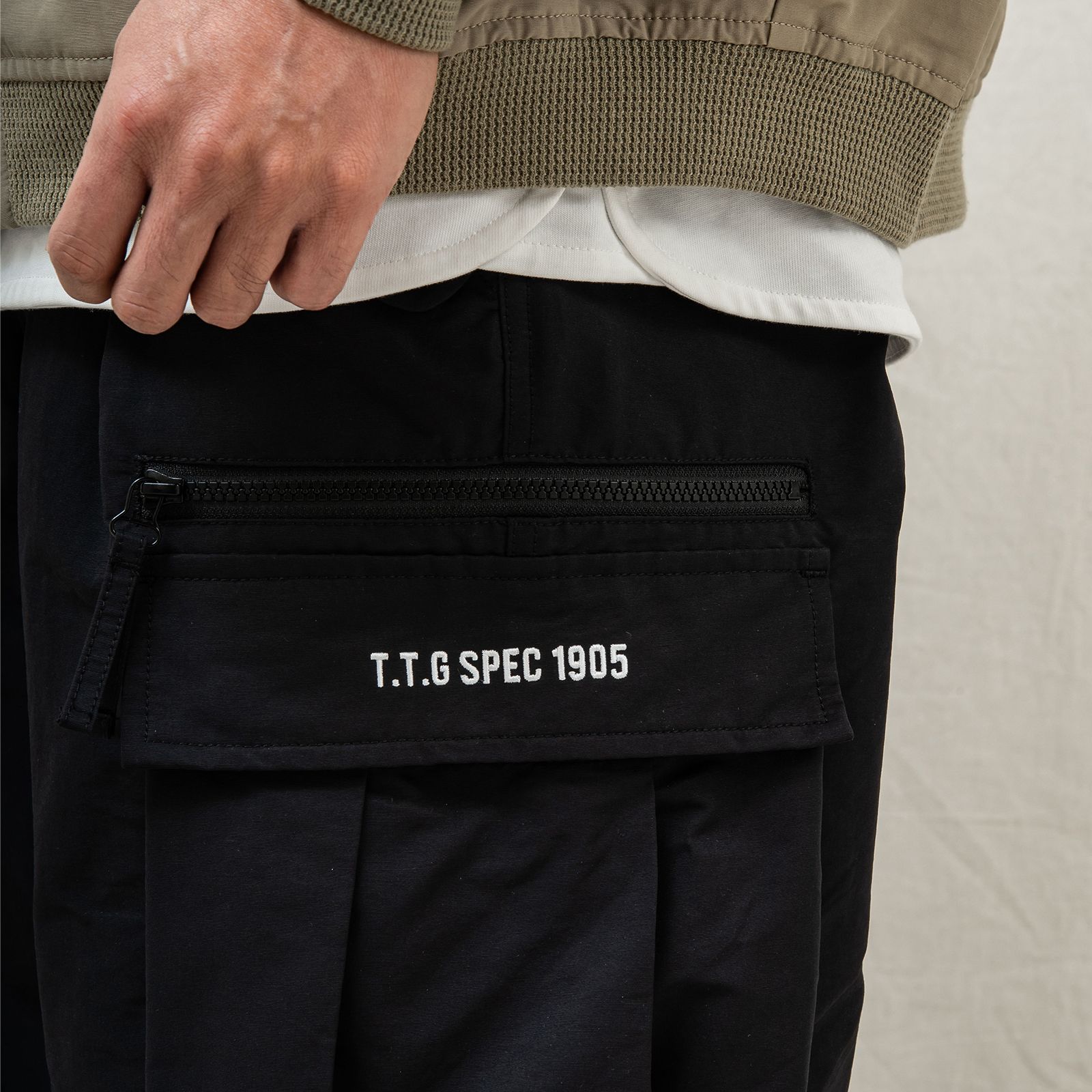 【ラスト1点 M 】T.T.G.V cargo pants / ブラック