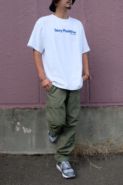 【リベレイダース スポットアイテム】stay positive tee style