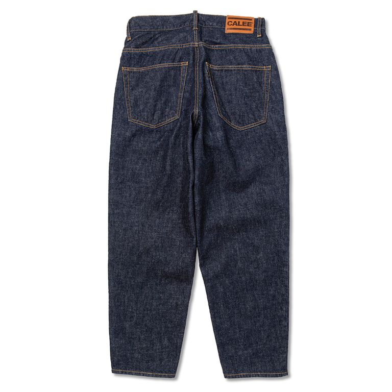 CALEE - 【ラスト1点 32 】Vintage reproduct wide silhouette denim 