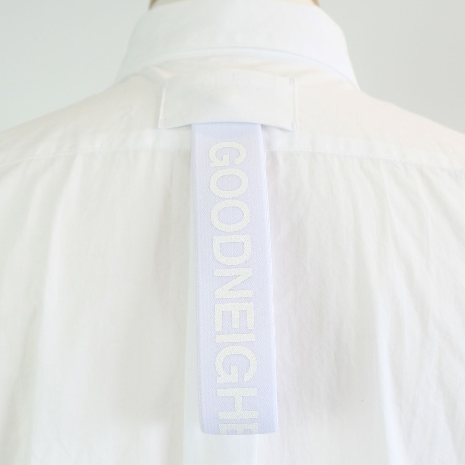 [ラスト1点 L ] コットンブロード レギュラーフィットシャツ / john regular collar shirts / ホワイト
