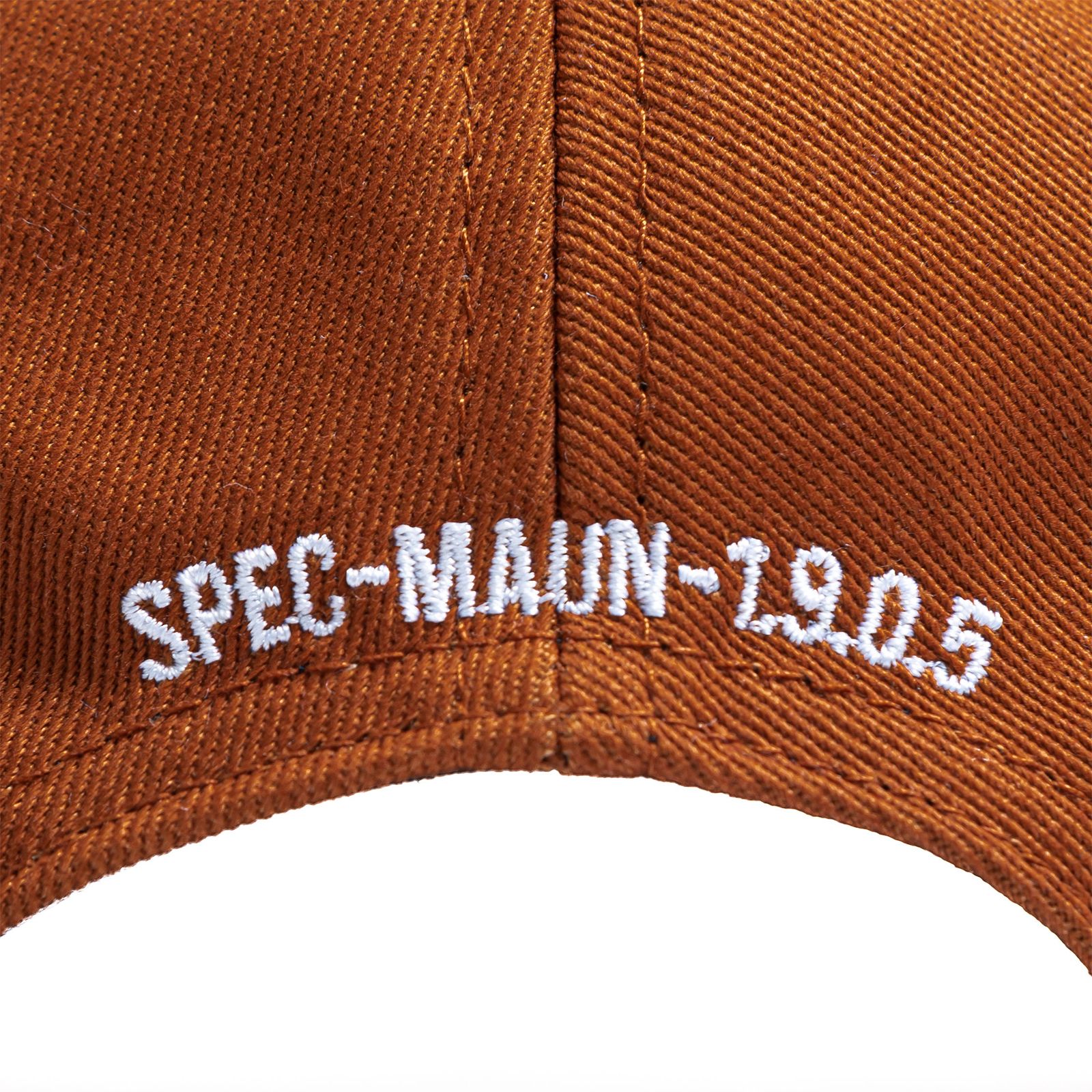 【ラスト1点】6-panel twill cap / オレンジ