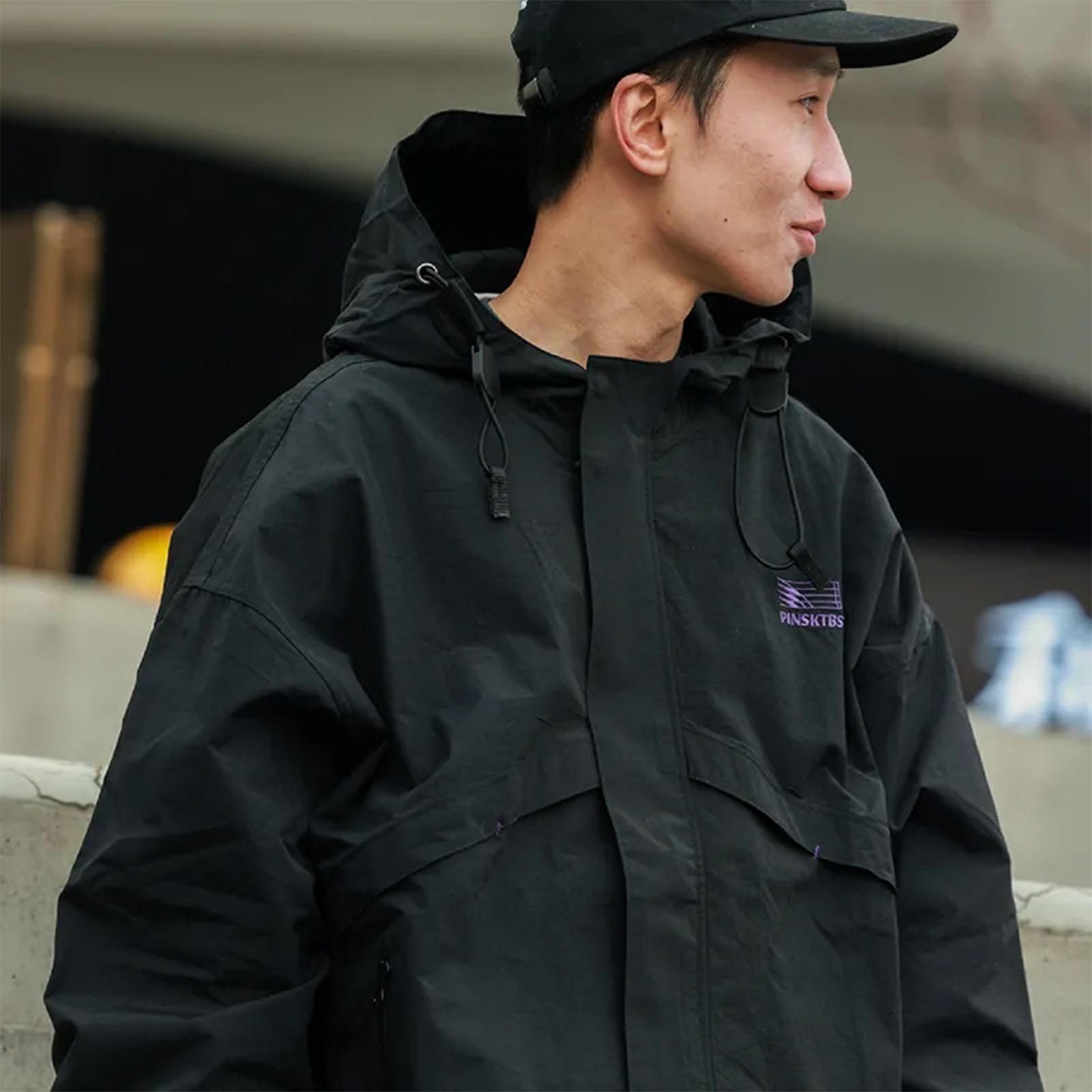 【ラスト1点 L 】OUTDOOR JACKET / ブラック