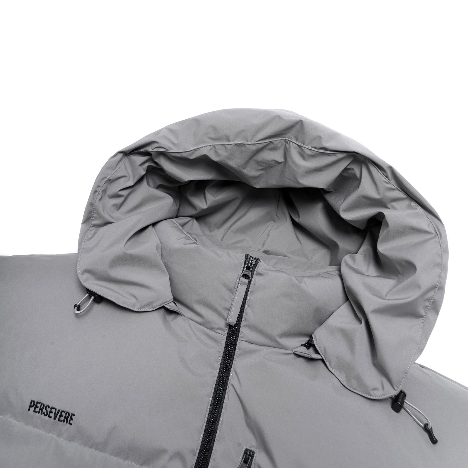 【ラスト1点 M 】water-repellent down jacket/ ライトグレー