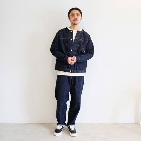 CALEEのデニムをセットアップで