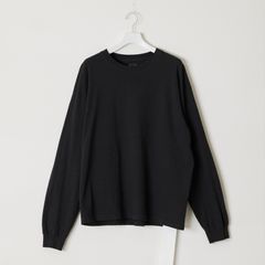 【MINE×GNS】claydye long sleeve t-shirt / クレイブラック