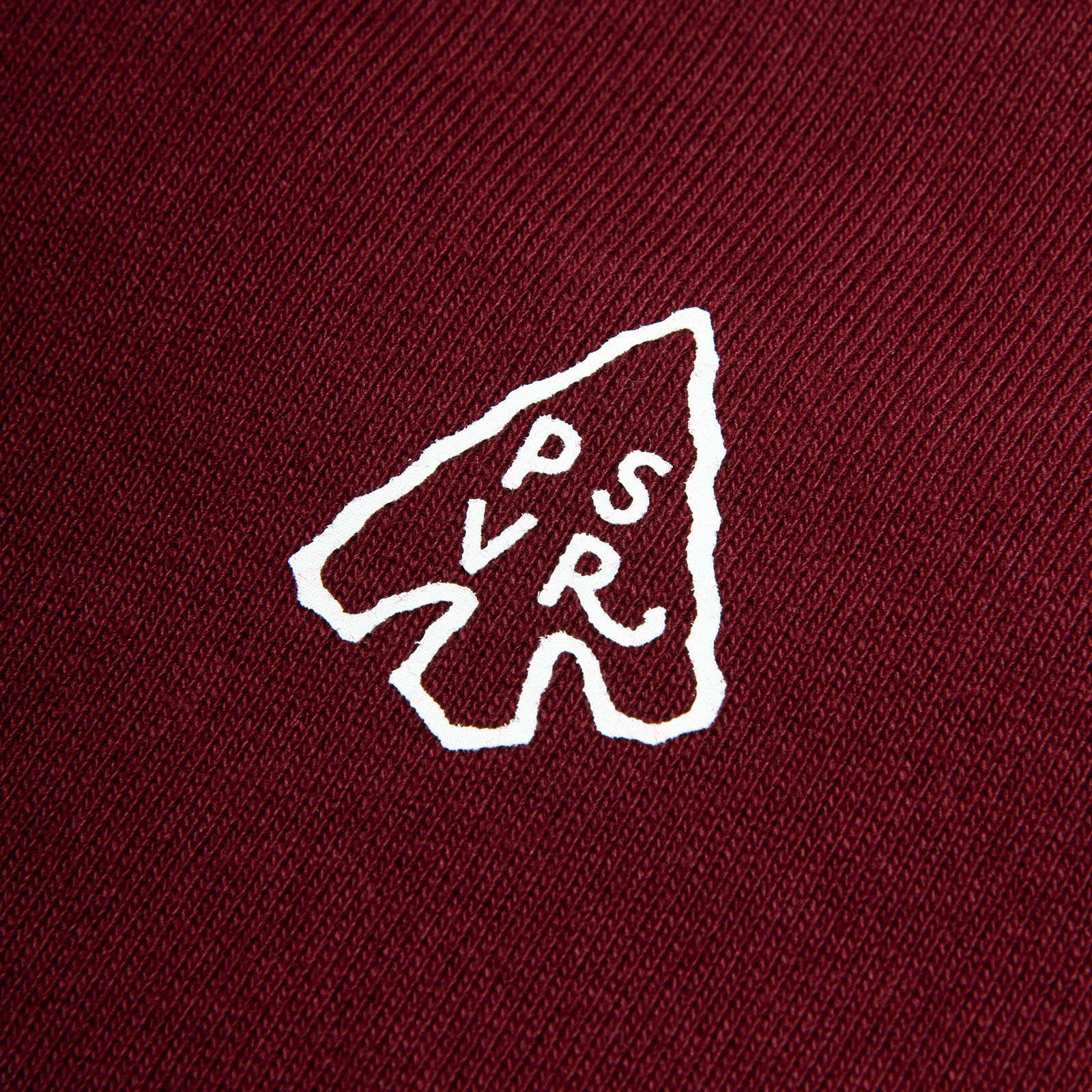 handwritten logotype t-shirt / クラレット