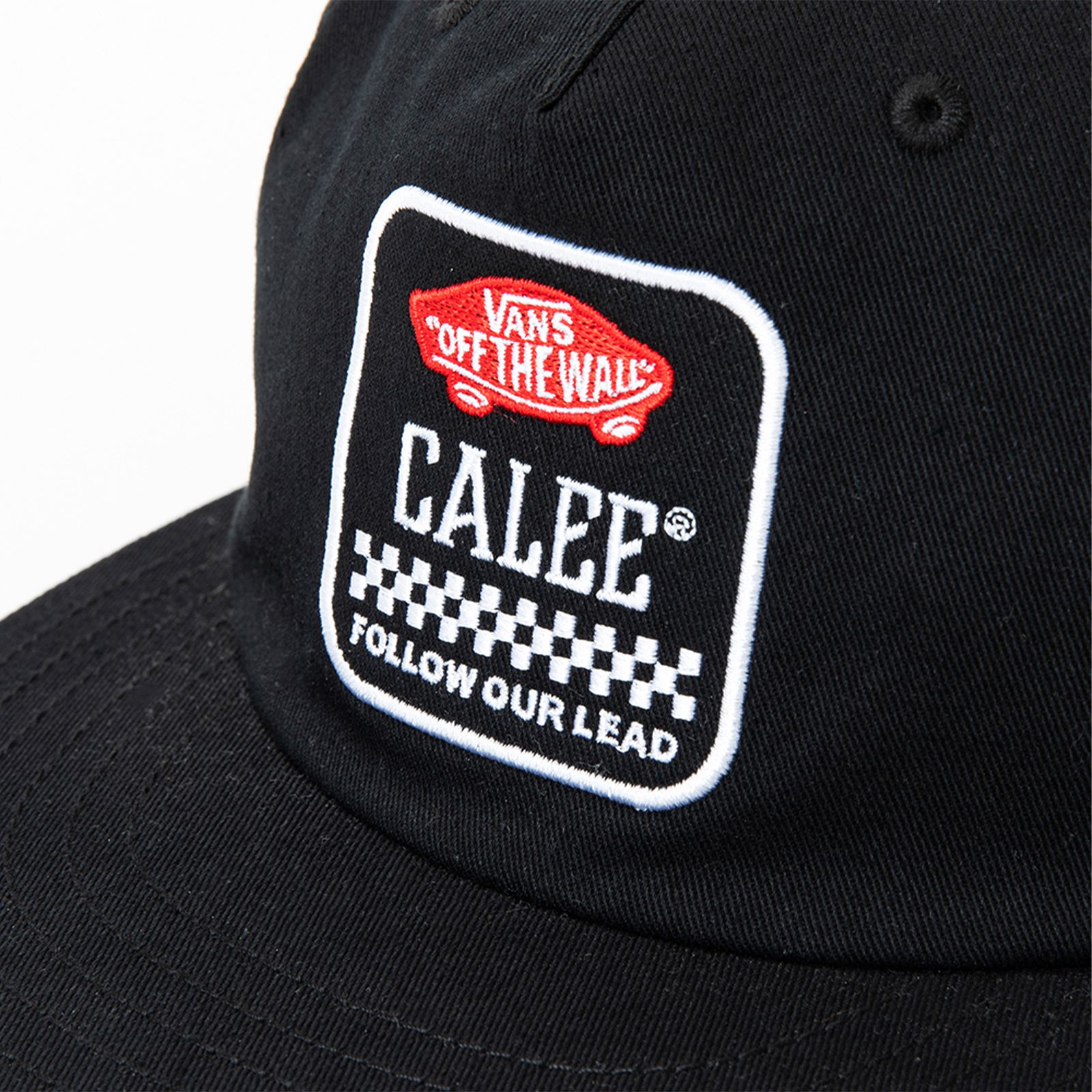 [ラスト1点]【VANS×CALEE】FOL Wappen cap / ブラック