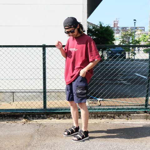 テーマ『その日のノリで川遊びに行こうってなった時のコーデ』