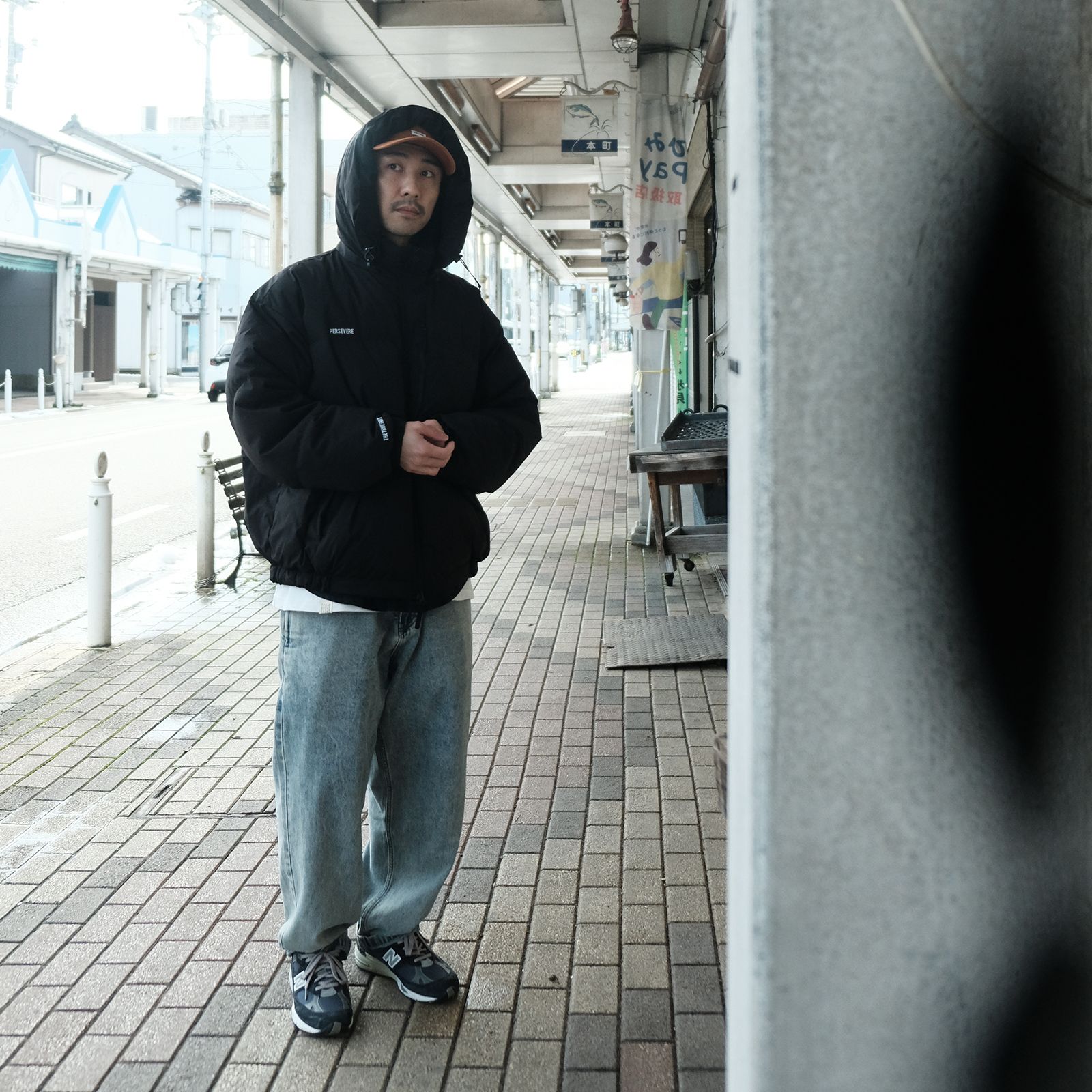 北陸の冬でも十分な防寒性