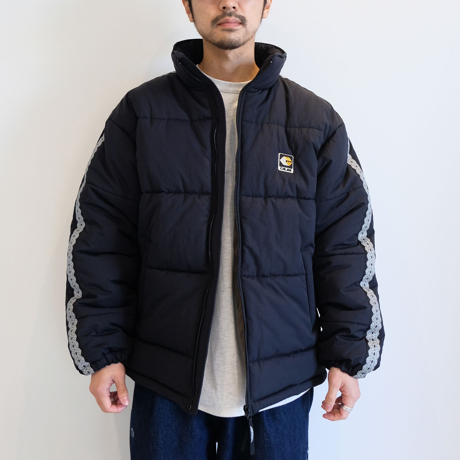 Retroreflector padded jacket (Black)