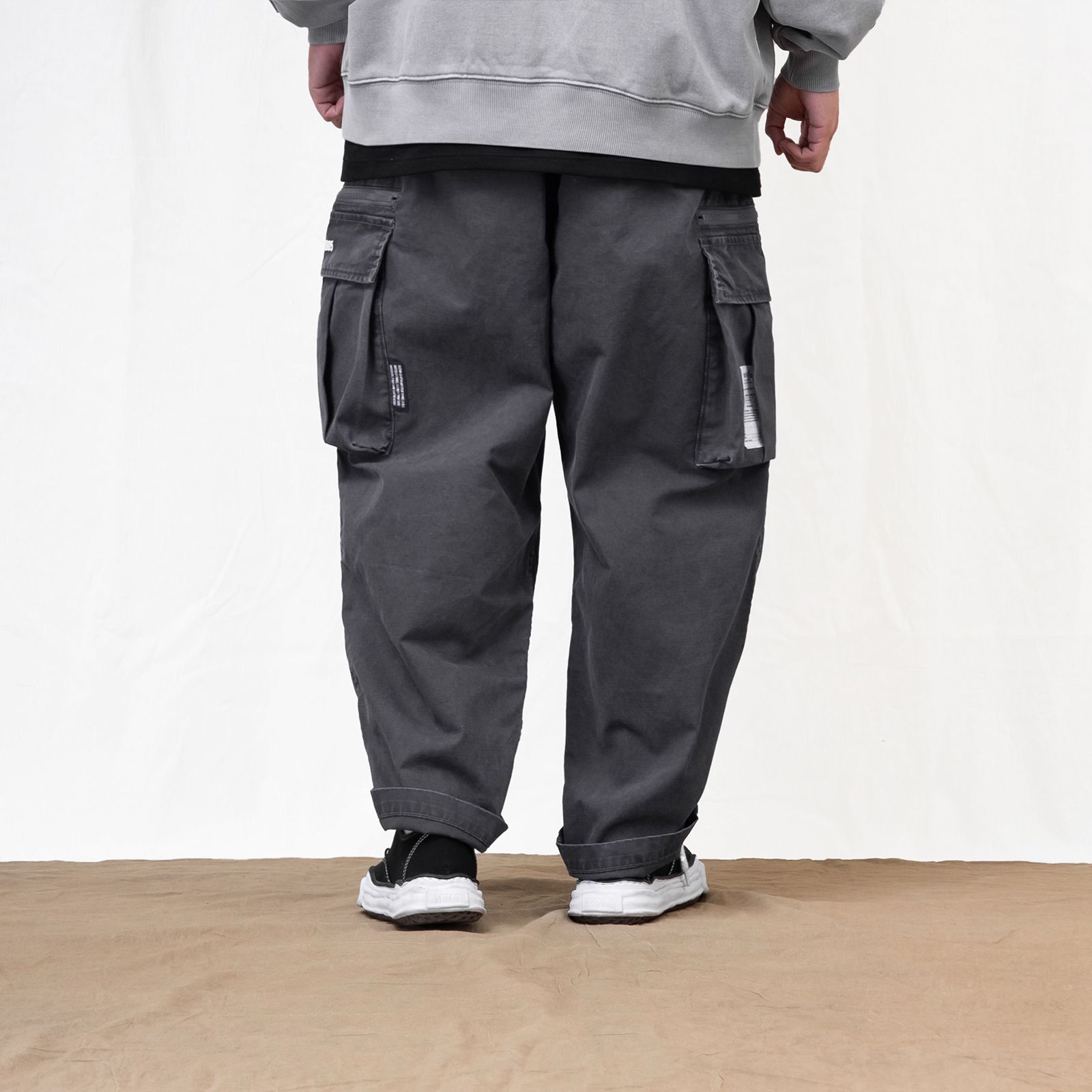 【ラスト1点 XL】t.t.g VI cargo pants / チャコールグレー