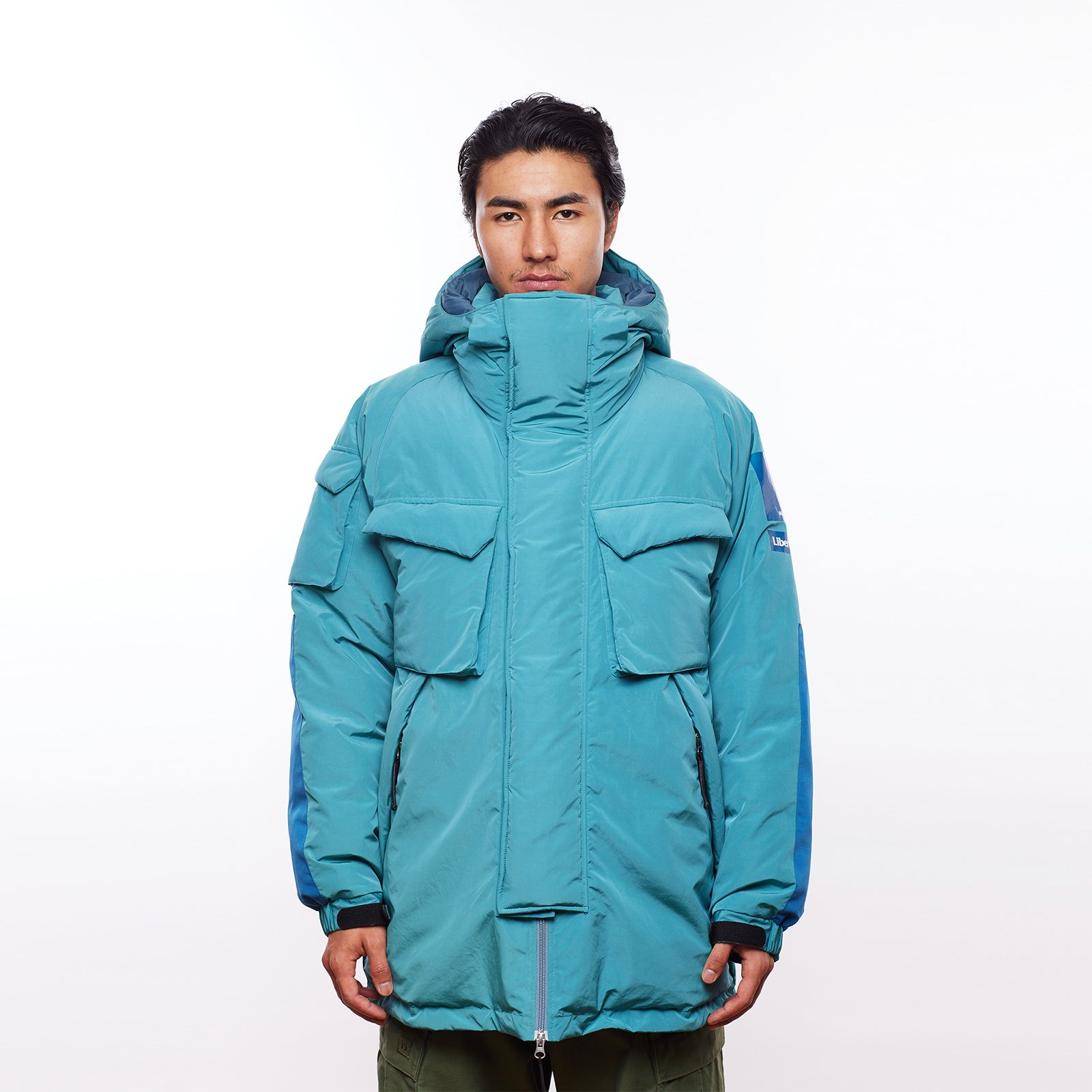 【ラスト1点 L】level 8 tactical down jacket / ブルー