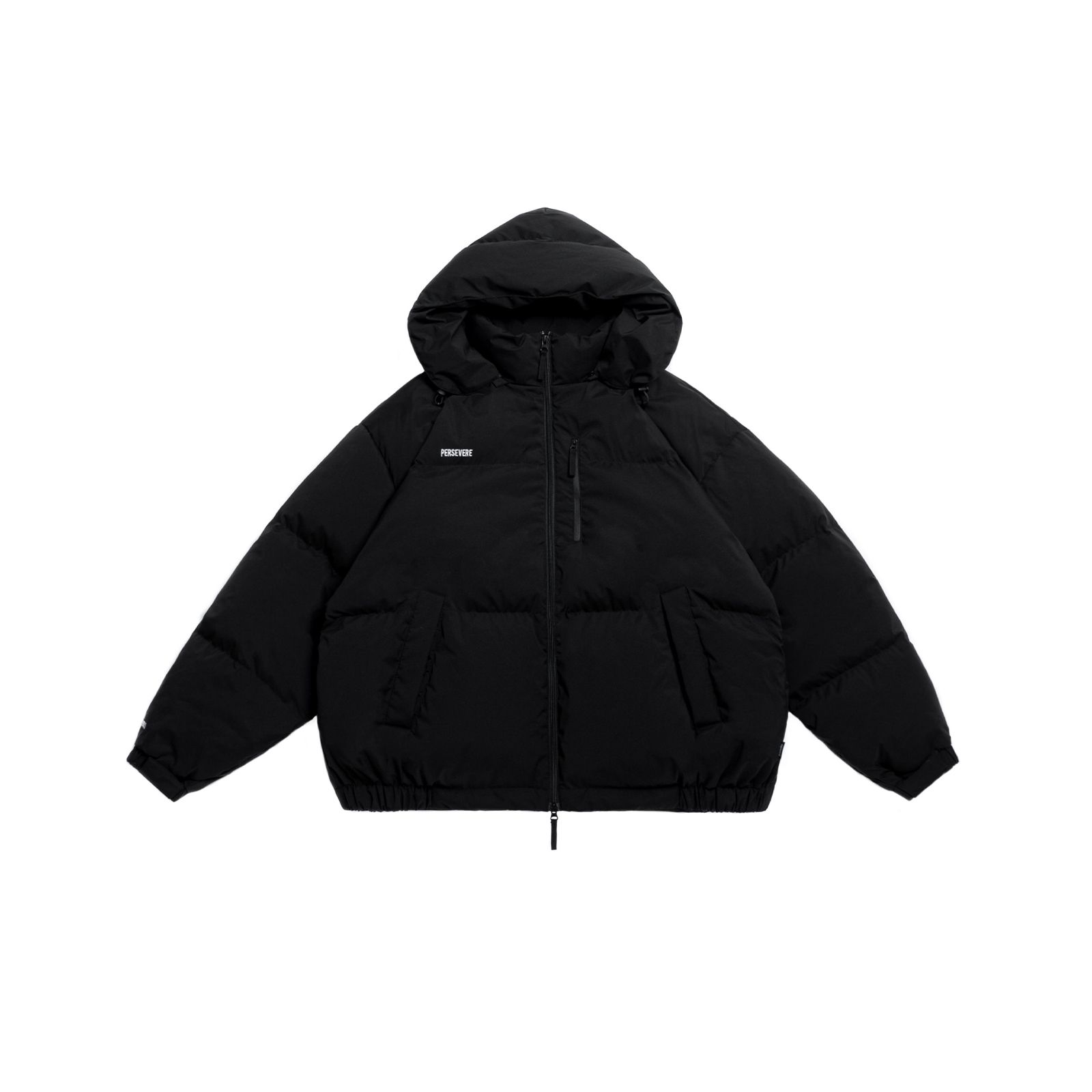 water-repellent down jacket/ ブラック
