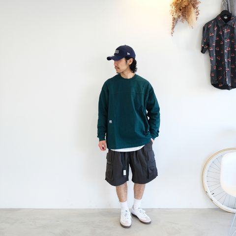 【2024.4.13(sat) 】ロンTEEにハーフパンツは大好物◎