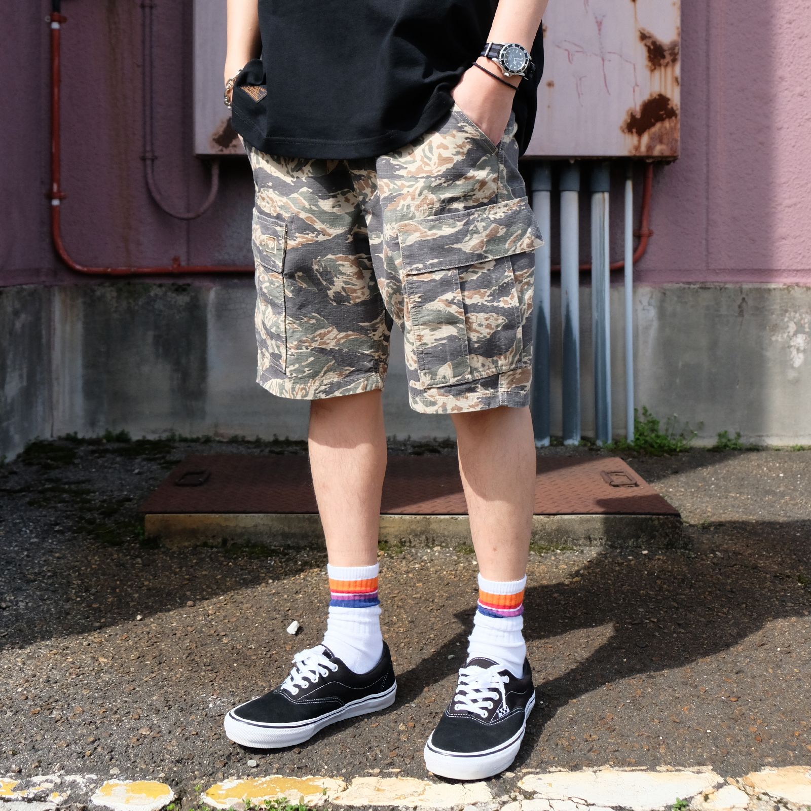 liberaiders - 【ラスト1点 32(M)】6 pocket army shorts liberaiders - 【ラスト1点 32(M)】6 pocket army shorts