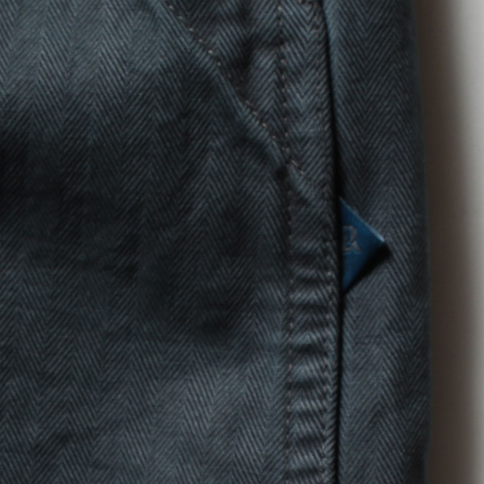 【ラスト1点 30(S)】garmentdyed herringbone sarrouel pants / チャコール