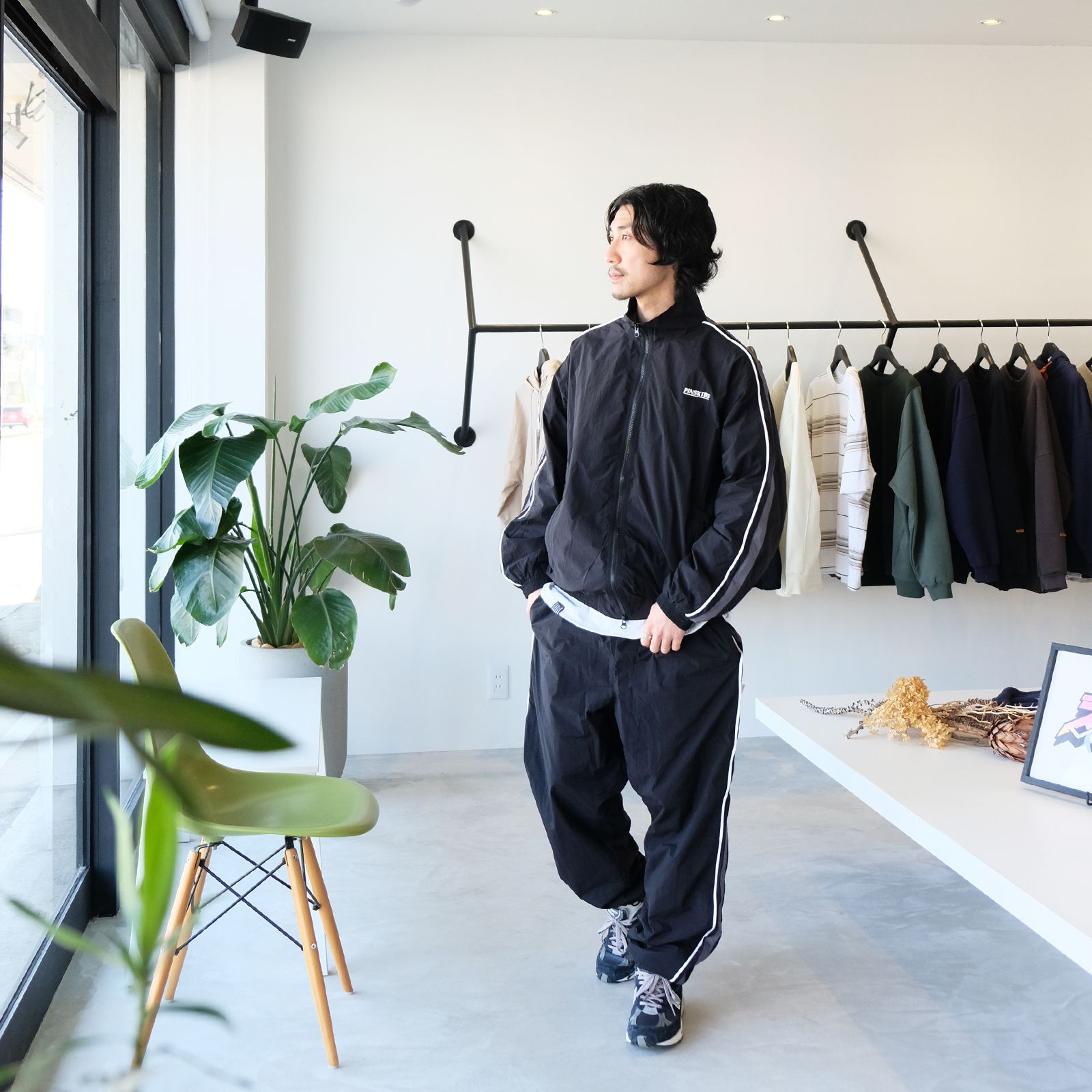 【2024.4.7(sun) 】PIN SKTBS のトラックスーツスタイル