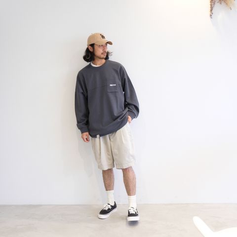 長袖と半ズボンのバランスが好み