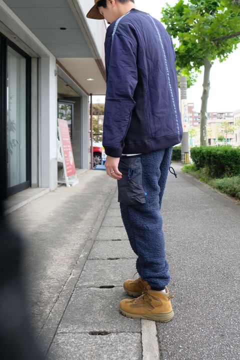アウトドア好き上司のオフは楽チンで暖かく!!