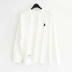 【ラスト1点 M 】Slogan printing lap / ホワイト