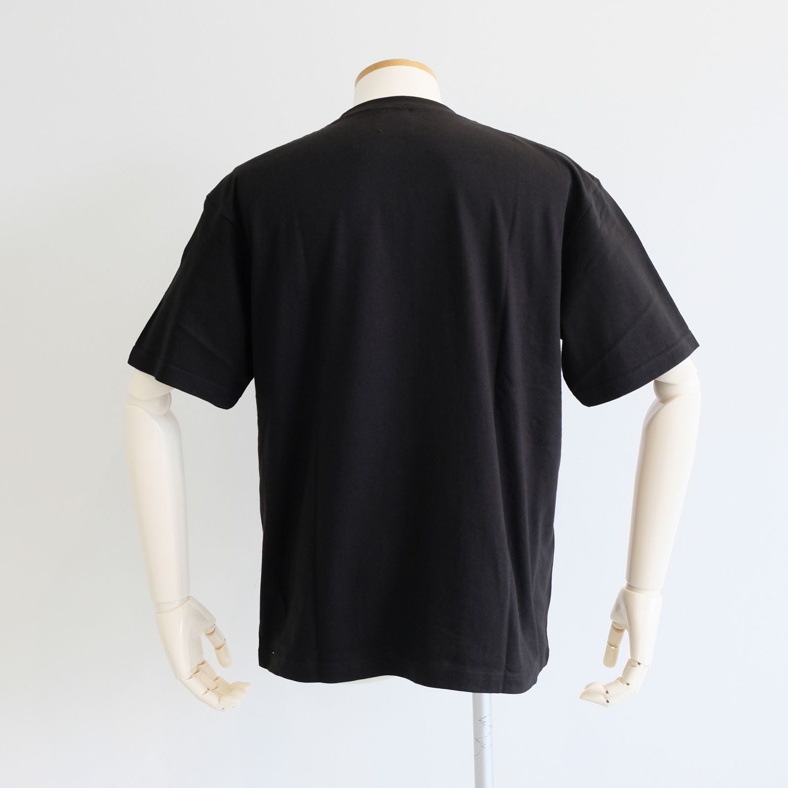 [ラスト1点 XL ] 【グッドネイバーズシャツ×YARD WORKS】フォトプリント ビックシルエットTシャツ / big silhouette Tee / ブラック