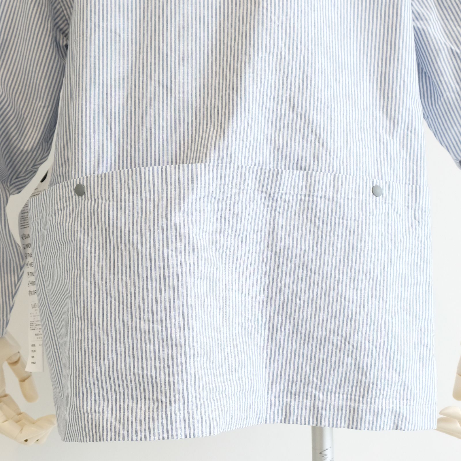 [ラスト1点 L-XL] グッドネイバーズシャツ×YARD WORKS】ヘビーオックス バンドカラーガーデニングシャツ / kei yard shirt