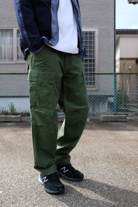 軍物合わせでタウンユースに着こなす