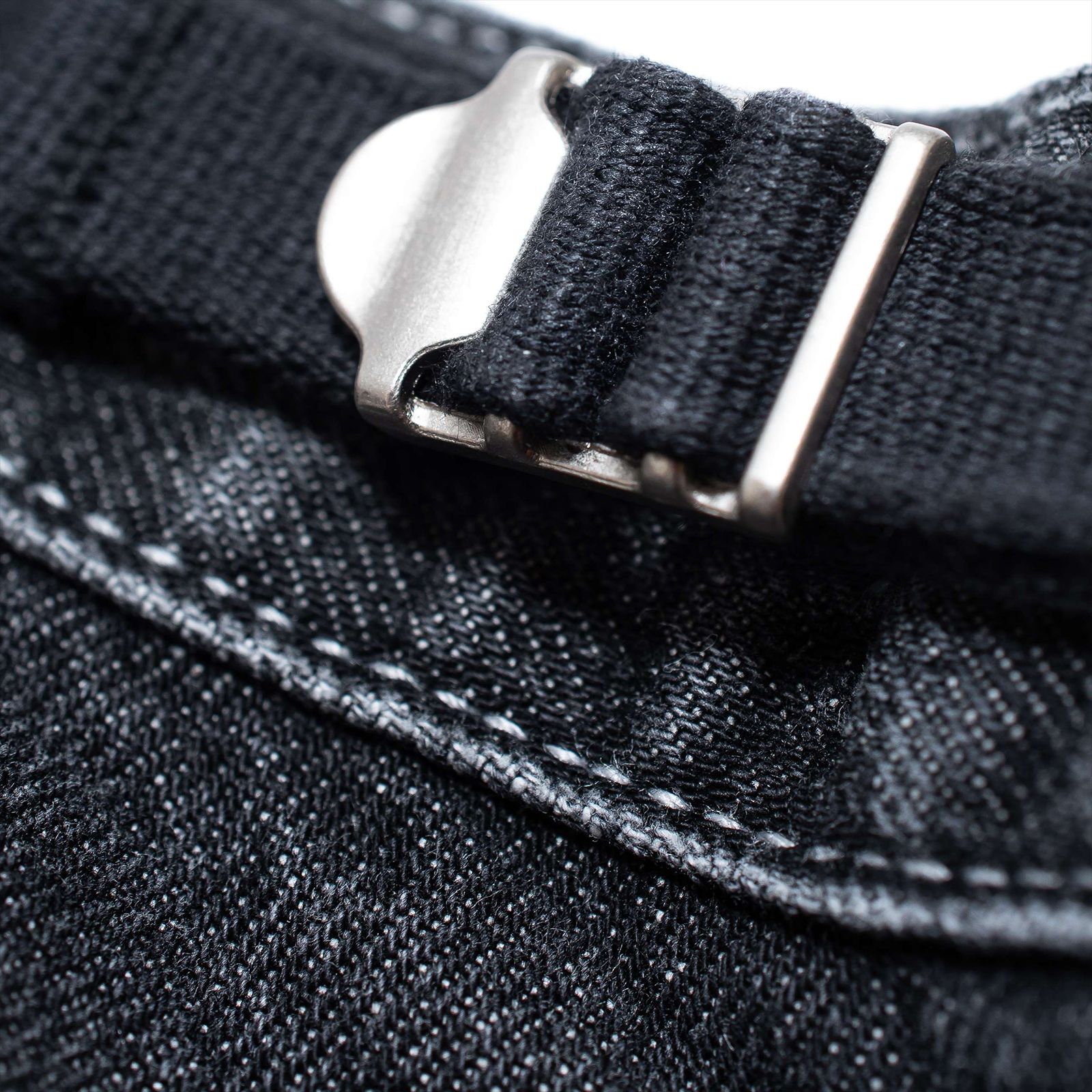【ラスト1点 XL 】hige denim shorts / ブラック
