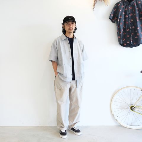 【2024.5.25(sat) 】爽やかな印象のストライプシャツコーデ