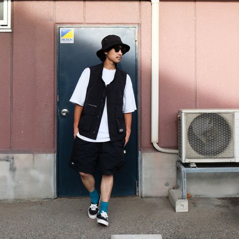 【2023.8.25(fri) 】ミリタリーっぽさをほんのり入れつつもタウンユースに