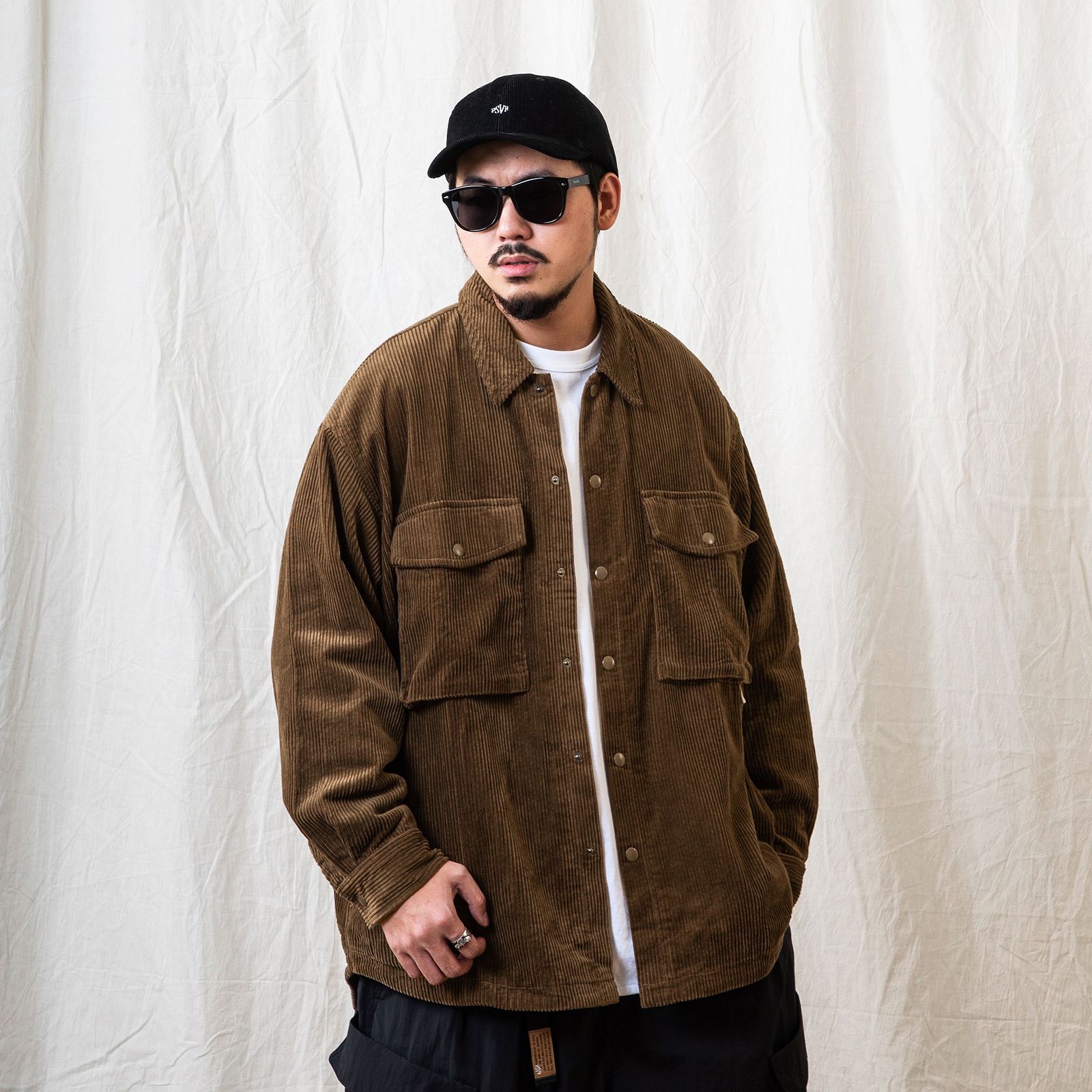 Persevere corduroy shirts パーシビアコーデュロイCPO