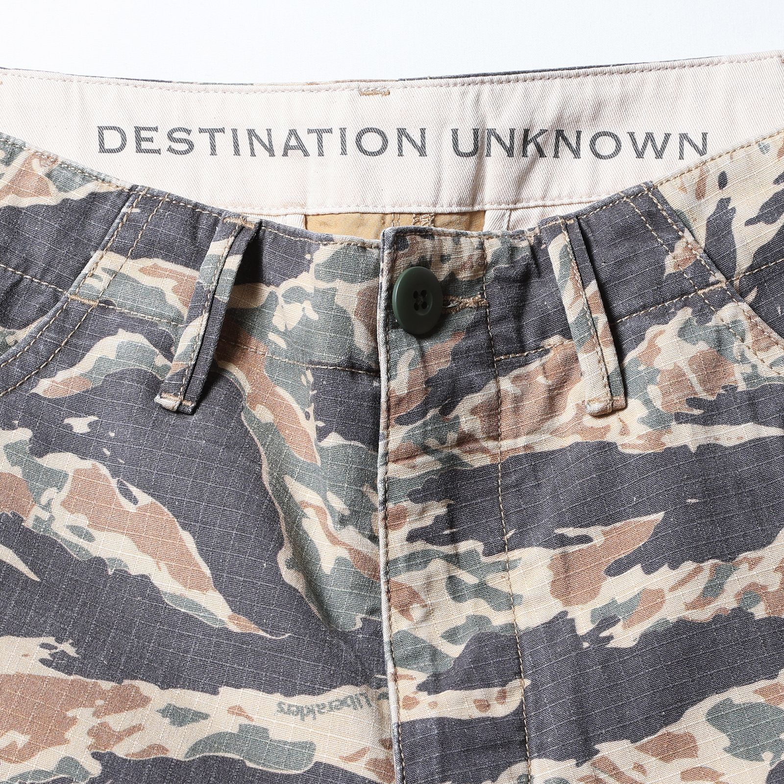 【ラスト1点 32(M)】6 pocket army pants / タイガーカモ