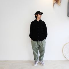 【2024.3.4(mon) 】クールさも意識したコーデュロイジャケコーデ