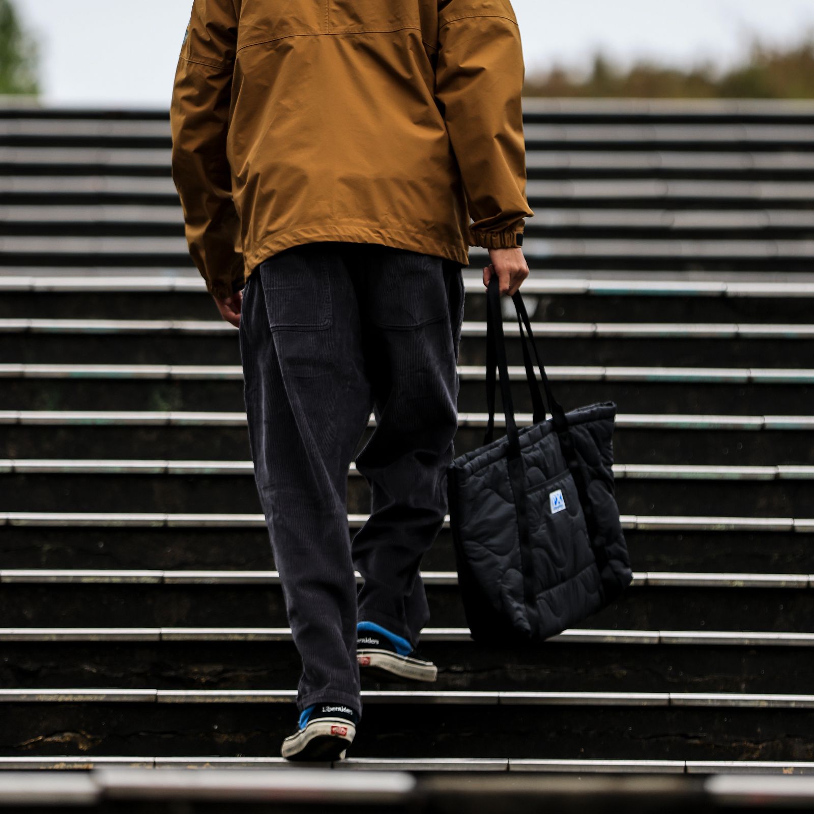 【ラスト1点】liberaiders px quilted tote / ブラック