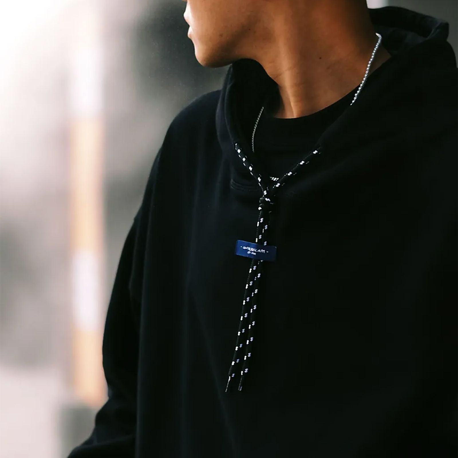 【ラスト1点 2】Wide Sweat Hoodie / ブラック