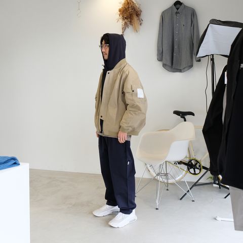【2024.1.22(mon) 】MA-1にフーディーを好きな配色で