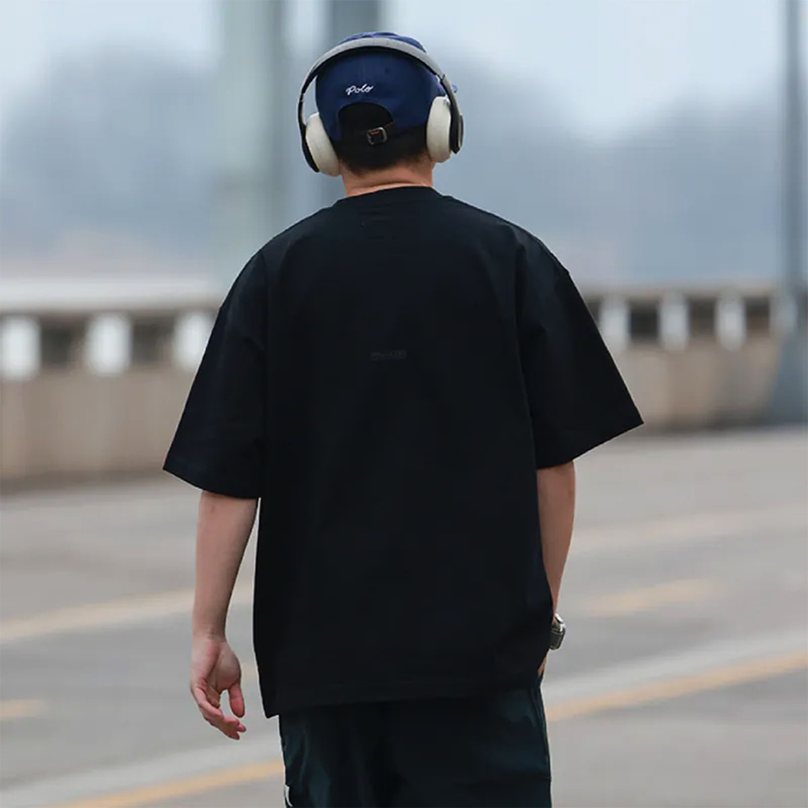 【ラスト1点 L】Slub Basic Tee / ブラック