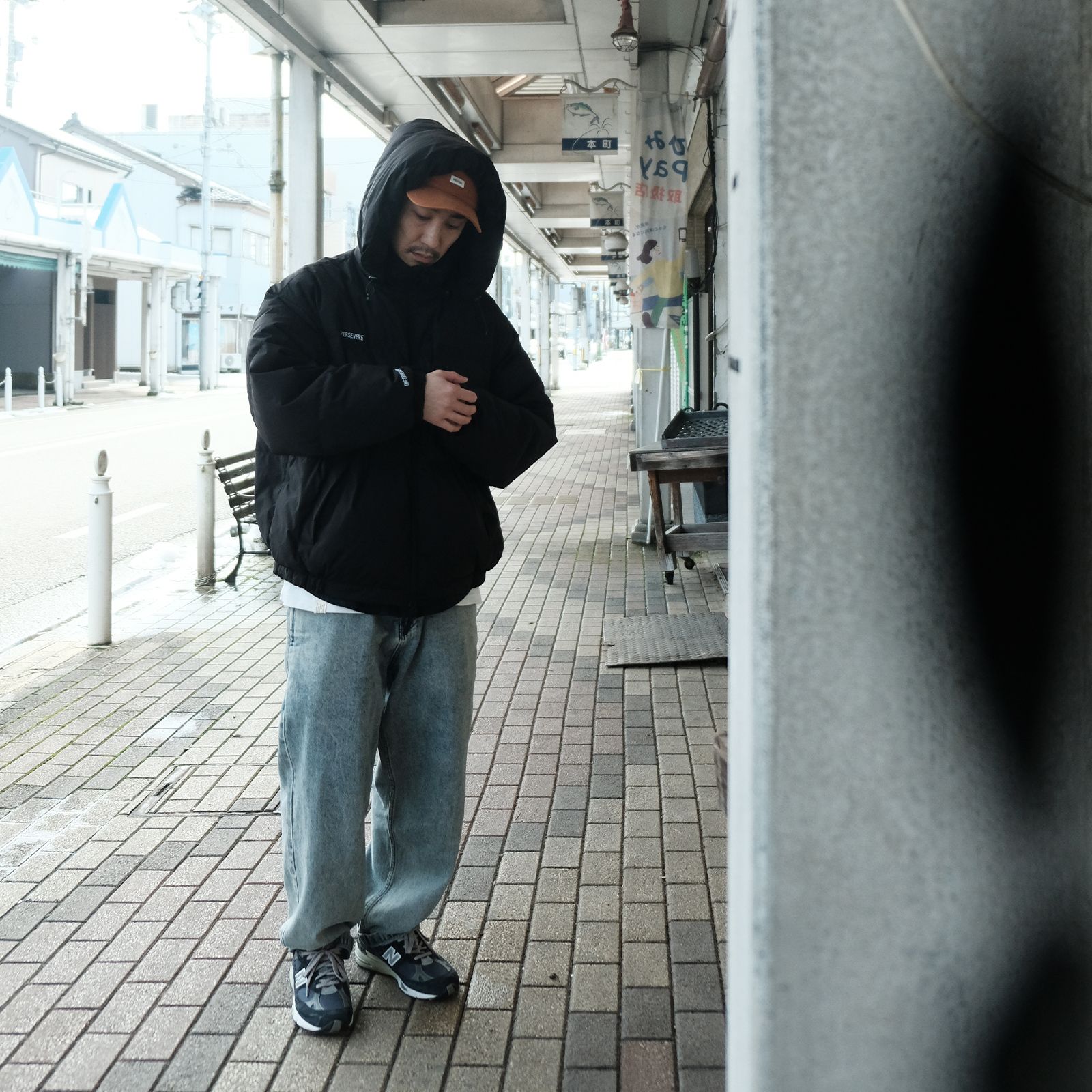 北陸の冬でも十分な防寒性