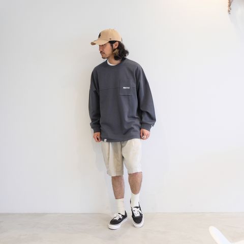 長袖と半ズボンのバランスが好み